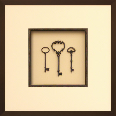 Victorian Keys I Framed Print Victorian Keys I Framed Print