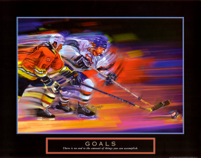 Goals: Hockey Print Goals: Hockey Print