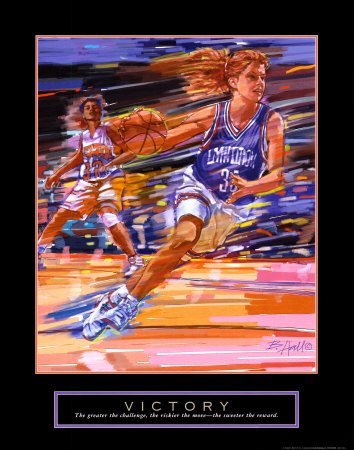 Victory: Basketball Print Victory: Basketball Print