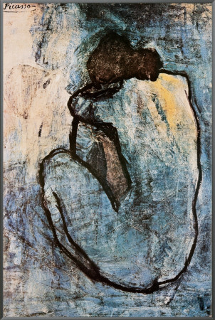Blue Nude, c.1902 Framed Canvas Print Blue Nude, c.1902 Framed Canvas Print