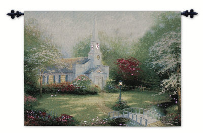 Hometown Chapel Wall Tapestry Hometown Chapel Wall Tapestry