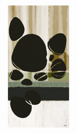 Pebble Beach II Print Pebble Beach II Print