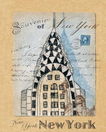 Souvenir of New York Print Souvenir of New York Print