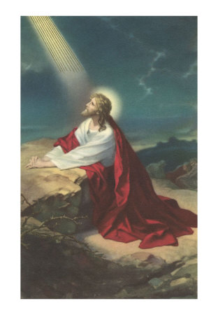 Jesus+christ+praying