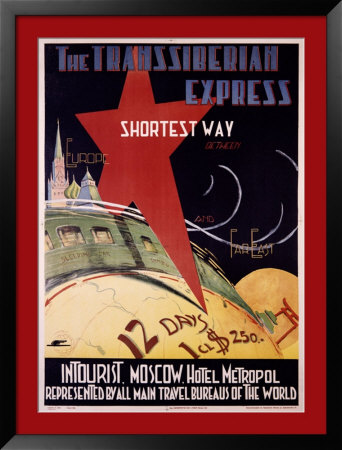 Trans-Siberian Express Framed Print Trans-Siberian Express Framed Print