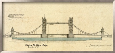 London Bridge Framed Print London Bridge Framed Print