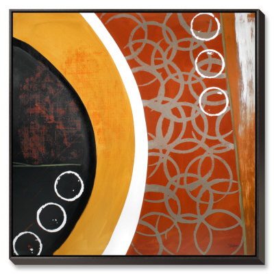 Circle Side I Framed Original Canvas Circle Side I Framed Original Canvas