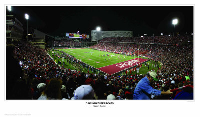Cincinnati Bearcats Print Cincinnati Bearcats Print