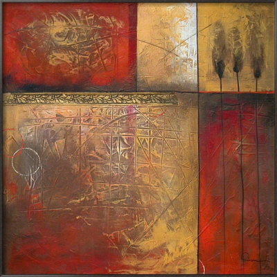 Warm Escape I Framed Original Canvas Warm Escape I Framed Original Canvas