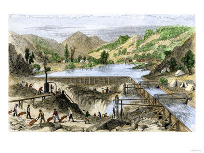 gold rush california pictures. the California Gold Rush,