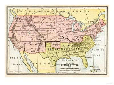 civil war map. of the Civil War Premium