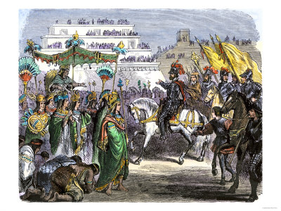 Cortes Marches Out of Aztec Tenochtitlan to Battle the Army of ... Cortes Marches Out of Aztec Tenochtitlan to Battle the Army of ...