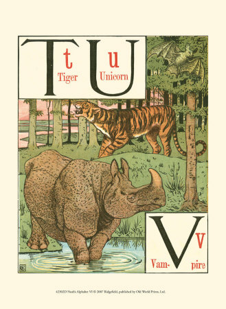 Noah's Alphabet VI Print Noah's Alphabet VI Print