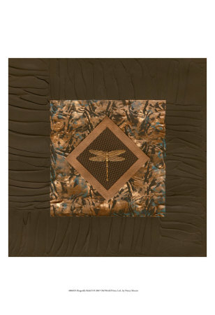 Dragonfly Relief I Print Dragonfly Relief I Print