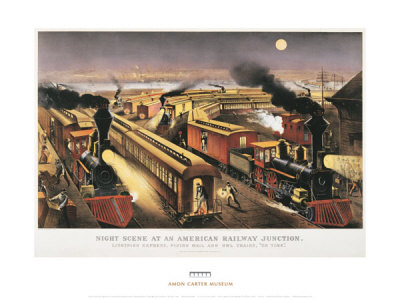 Night Scene Print Night Scene Print