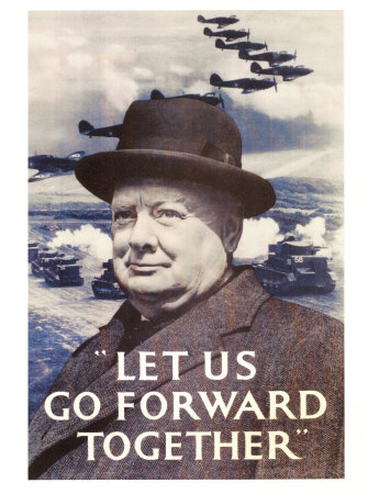 Winston Churchill Masterprint Winston Churchill Masterprint