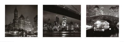New York Nights Print New York Nights Print