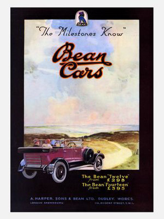 Bean Cars Masterprint Bean Cars Masterprint