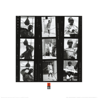 Muhammad Ali Film Strip Print Muhammad Ali Film Strip Print