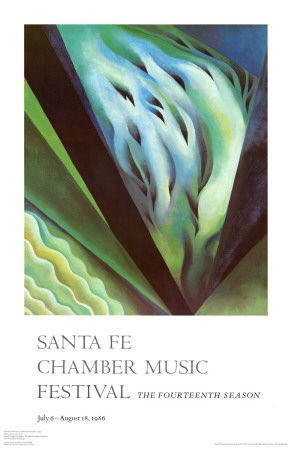 Blue Green Music Print Blue Green Music Print