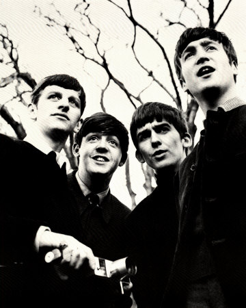 The Beatles Poster Card The Beatles Poster Card