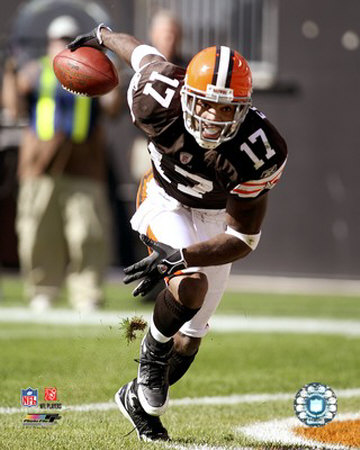 Braylon Edwards Photograph Braylon Edwards Photograph
