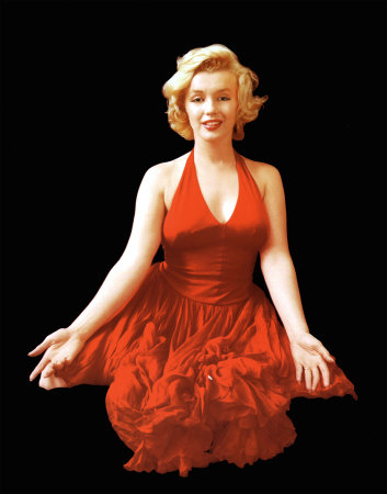 Marilyn Monroe Poster Card Marilyn Monroe Poster Card