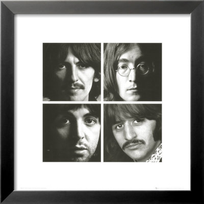 beatles white album. The Beatles White Album Framed