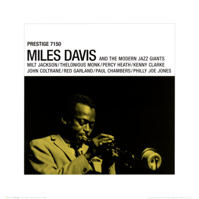 Miles Davis - Prestige 7150 Print Miles Davis - Prestige 7150 Print
