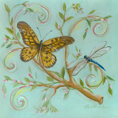 Butterfly Turquoise Print Butterfly Turquoise Print