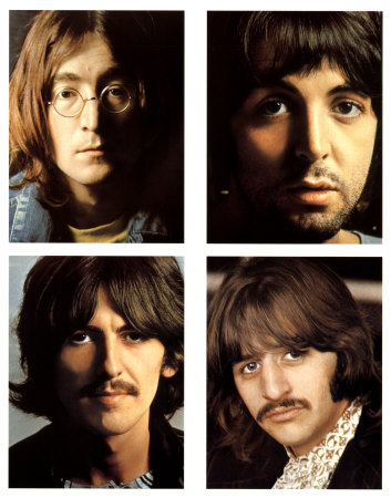 The Beatles Poster Card The Beatles Poster Card