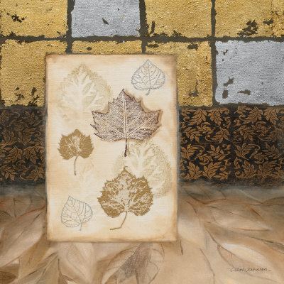 Feuilles d'Or II Print Feuilles d'Or II Print