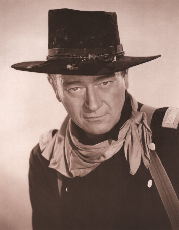 John Wayne Poster Card John Wayne Poster Card