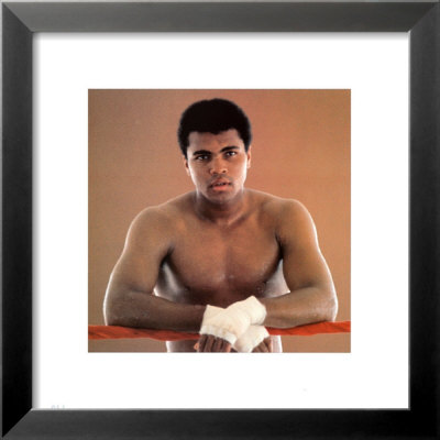 Muhammad Ali Ropes Framed Print Muhammad Ali Ropes Framed Print
