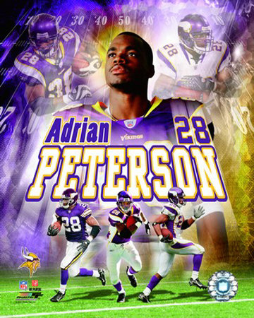 Adrian Peterson Photograph Adrian Peterson Photograph
