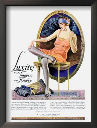 Luxite Lingerie Framed Print Luxite Lingerie Framed Print