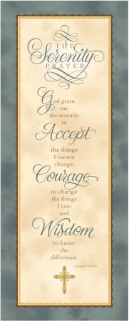 Serenity Prayer Print Serenity Prayer Print