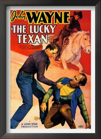 Lucky Texan Framed Print Lucky Texan Framed Print