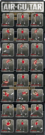 Killer Air Guitar Poster Killer Air Guitar Poster