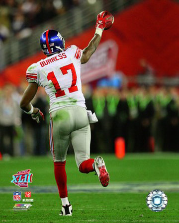 Plaxico Burress - Super Bowl XLII Photograph Plaxico Burress - Super Bowl XLII Photograph