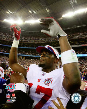 Plaxico Burress - Super Bowl XLII Photograph Plaxico Burress - Super Bowl XLII Photograph