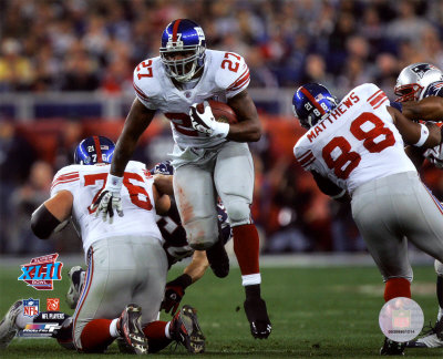 Brandon Jacobs - Super Bowl XLII Photograph Brandon Jacobs - Super Bowl XLII Photograph