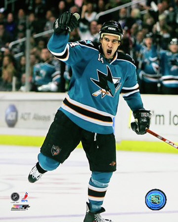 Jonathan Cheechoo Photograph Jonathan Cheechoo Photograph