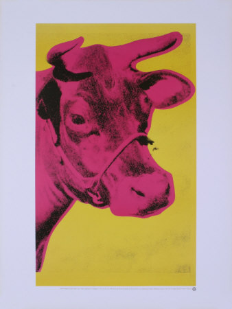 Cow (Red and Yellow) Print Cow (Red and Yellow) Print