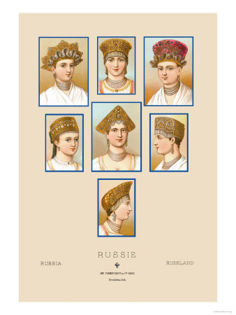 russian hairstyles. Russian Hats and Hairstyles Premium Poster. zoom. http://imagecache5d.art.com/watermarker/-22-2260-Z00DZV9Q.jpg