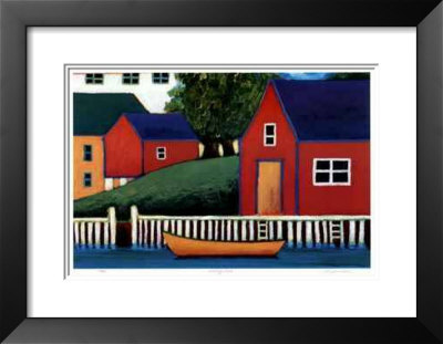 Twilling Gate Framed Print Twilling Gate Framed Print