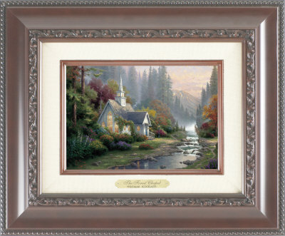 The Forest Chapel Framed Fine Art Print The Forest Chapel Framed Fine Art Print