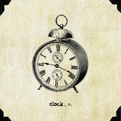 Office Clock Print Office Clock Print