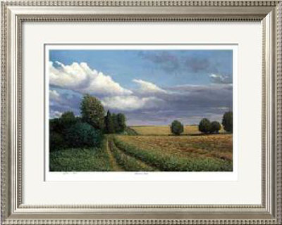 Farmer's Road Framed Print Farmer's Road Framed Print