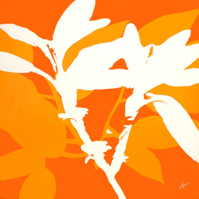 Natura I -Citrus Hand Painted Art Natura I -Citrus Hand Painted Art